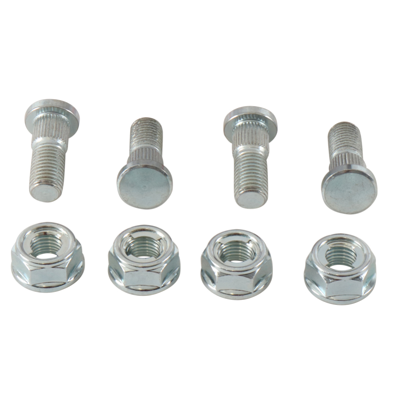 All Balls Racing 85-1031 - 88-02 Kawasaki KLF220 Bayou Wheel Stud & Nut Kit Front