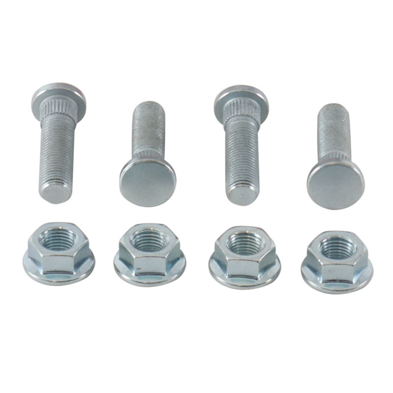 All Balls Racing 85-1092 - 2015 Polaris Hawkeye 325 2x4 Wheel Stud & Nut Kit Front