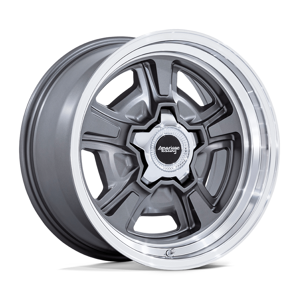 American Racing Wheels VN517AD18805000 - Vn517 Marauder 18X8 Anthracite W/ Diamond Cut Lip