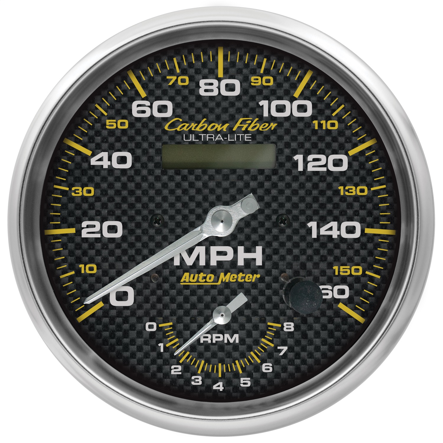 AutoMeter 4878 - 160mph & 8k RPM Electirc Program 5in. Carbon Fiber Gauge Tach/Speedo AutoMeter 4878 - 160mph & 8k RPM Electirc Program 5in. Carbon Fiber Gauge Tach/Speedo