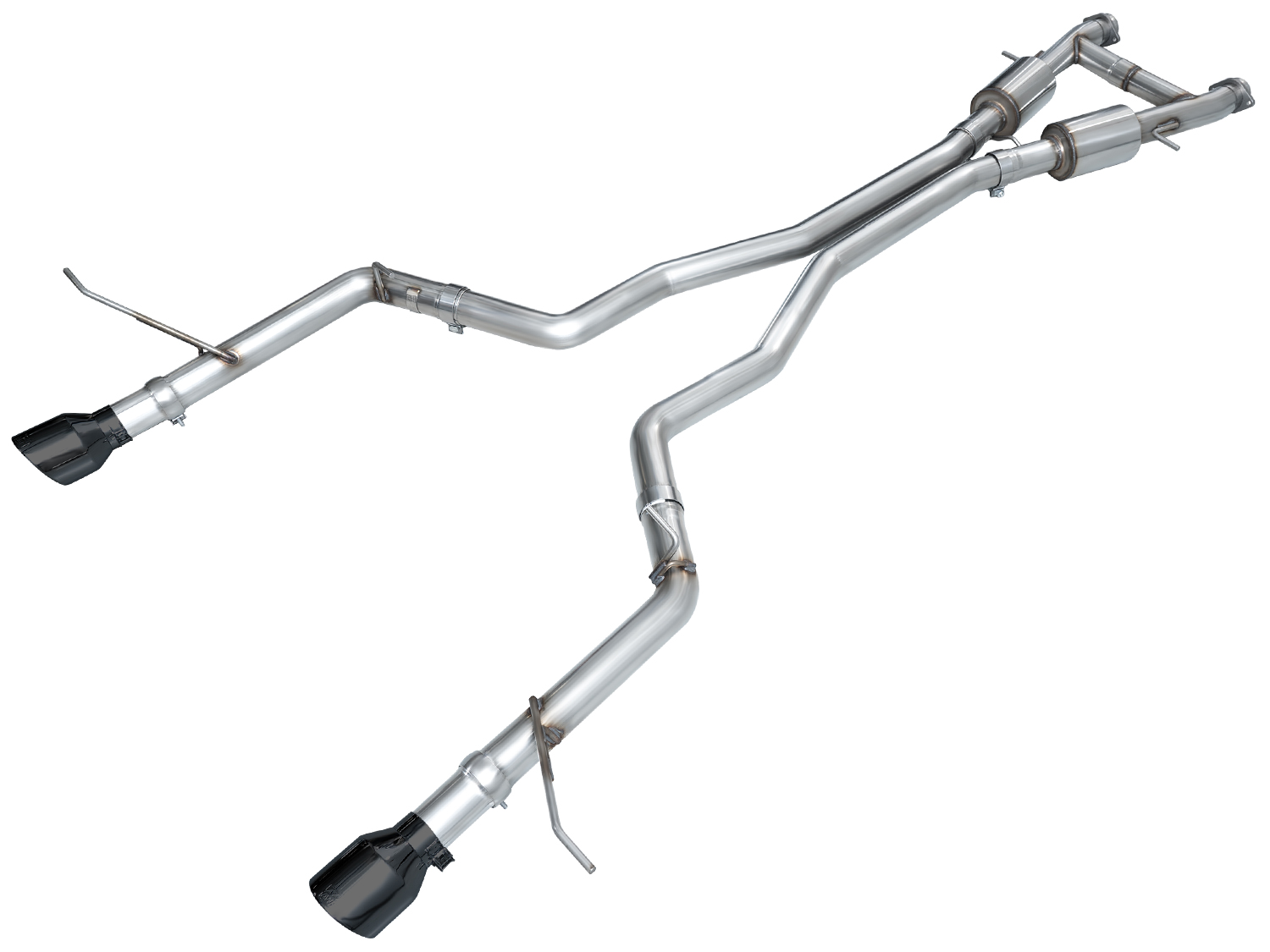 AWE 3020-33575 - 11-24 Dodge Durango 5.7L Track Edition Exhaust w/ Diamond Black Tips