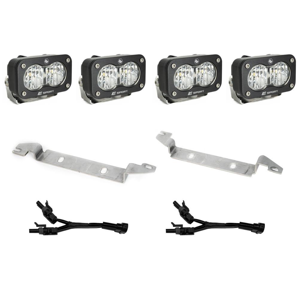 Baja Designs 448238 - 2024-Present Toyota Tacoma S2 Sport OEM Fog Light Replacement Kit
