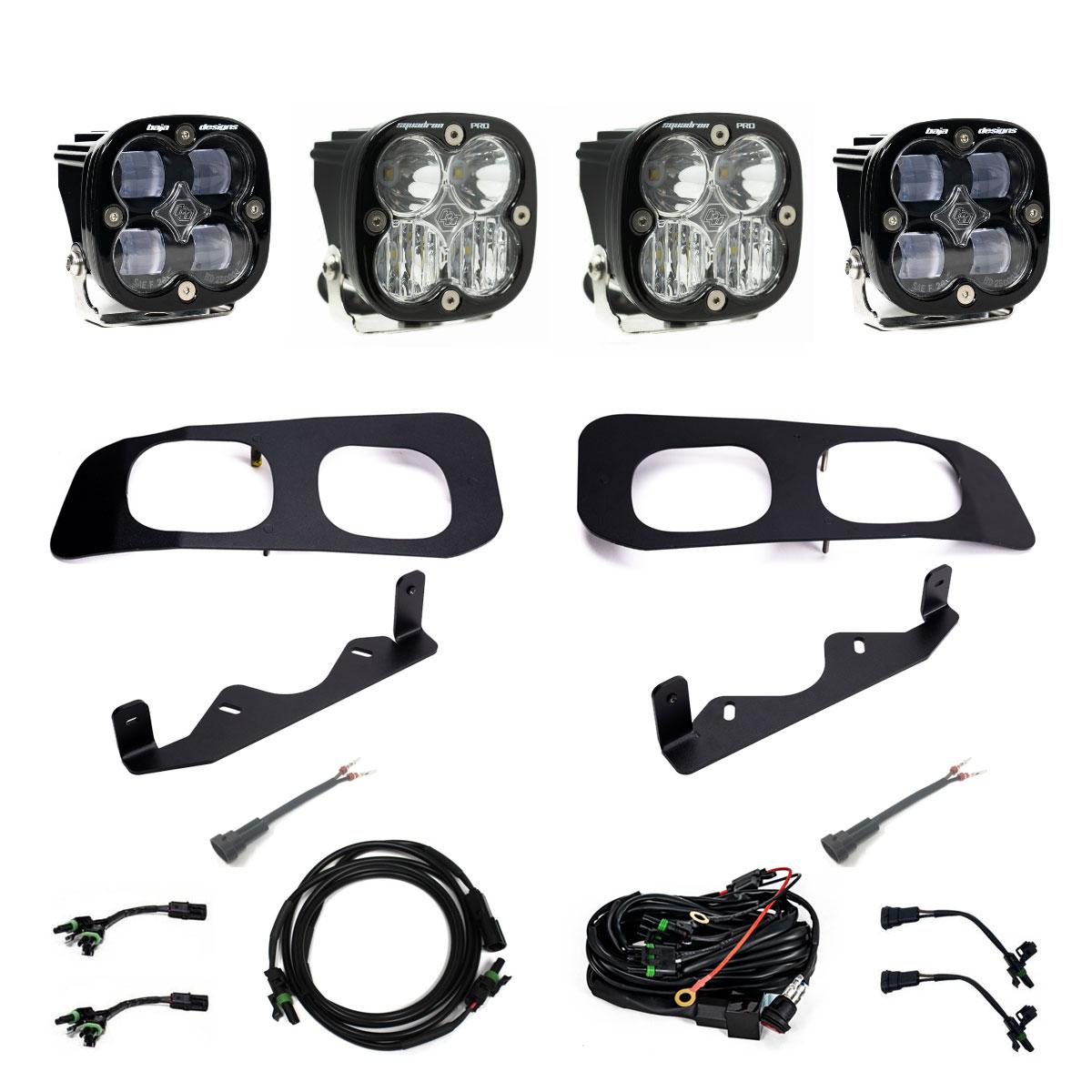 Baja Designs 448227 - Squadron SAE/Pro Fog Pocket Kit 2023-On Ford F-250/350 Super Duty SAE Fog Clear Toggle Wiring Baja Designs 448227 - Squadron SAE/Pro Fog Pocket Kit 2023-On Ford F-250/350 Super Duty SAE Fog Clear Toggle Wiring