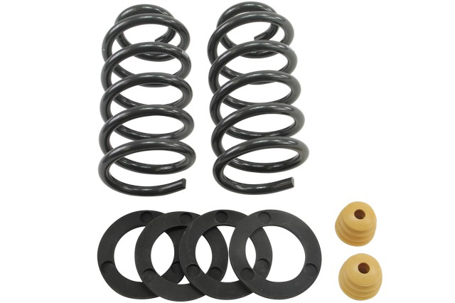 Belltech 12464 - PRO COIL SPRING SET 1 or 2 in. Lowered Front Ride Height 2007-2018 Chevrolet Silverado/Sierra 1500 (Std Cab) 1 in. or 2 in. Drop