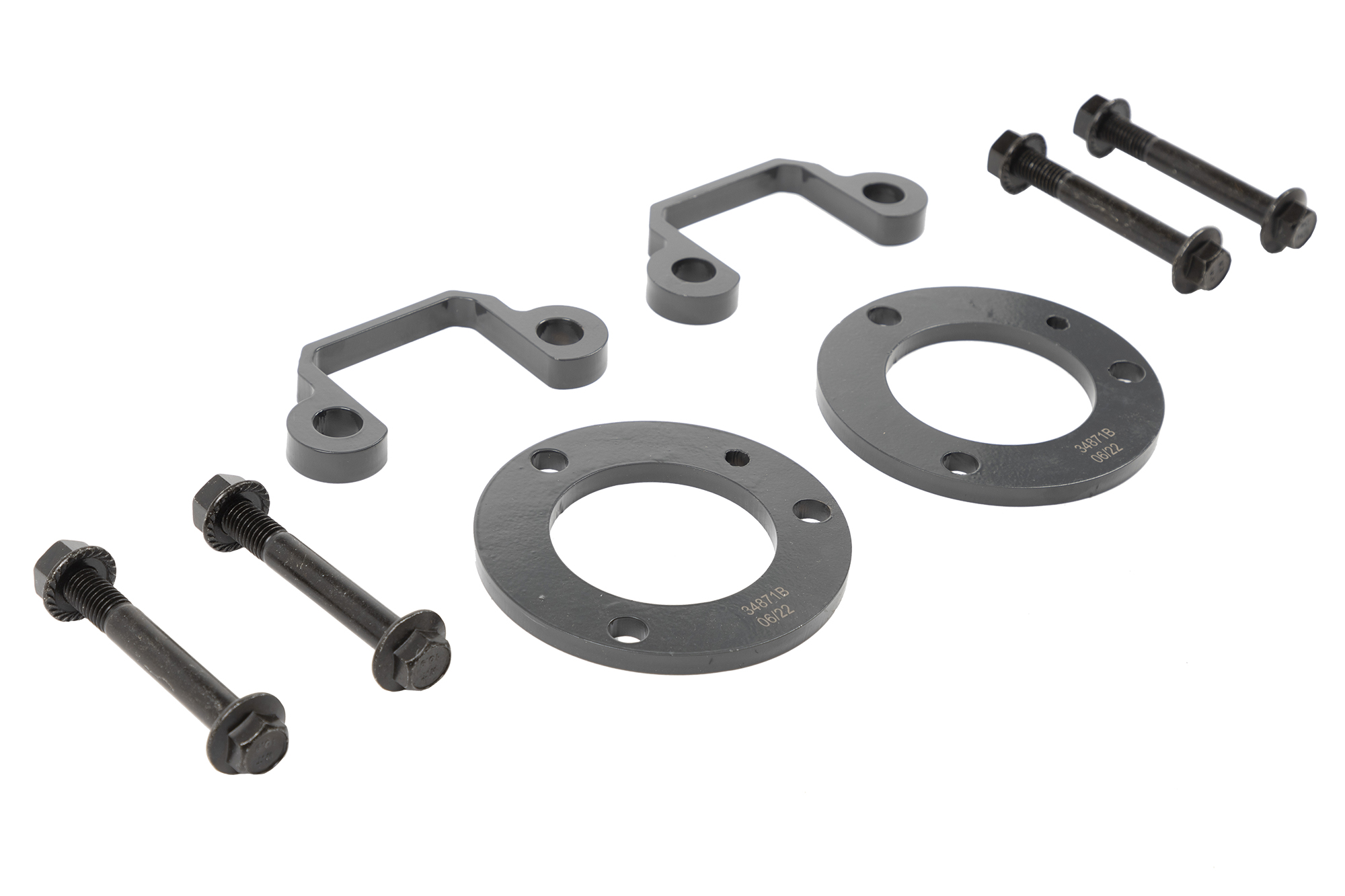 Belltech 34871 - LEVELING SPACER 1IN. LIFT FRONT STRUT SPACER KIT 2021+ FORD BRONCO 4WD W/ HOSS 1.0 SUSPENSION