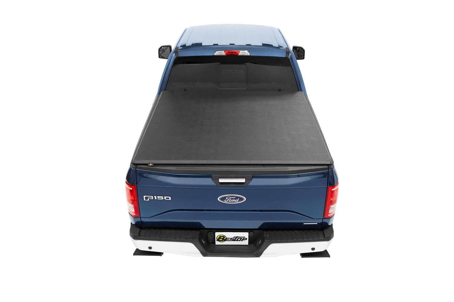 Bestop 19111-01 - Soft Tonneau Cover EZ-Roll For Ford 2004-2024 F-150 6.5 Foot Black Tailgate Spoiler Not Included Bestop 19111-01 - Soft Tonneau Cover EZ-Roll For Ford 2004-2024 F-150 6.5 Foot Black Tailgate Spoiler Not Included
