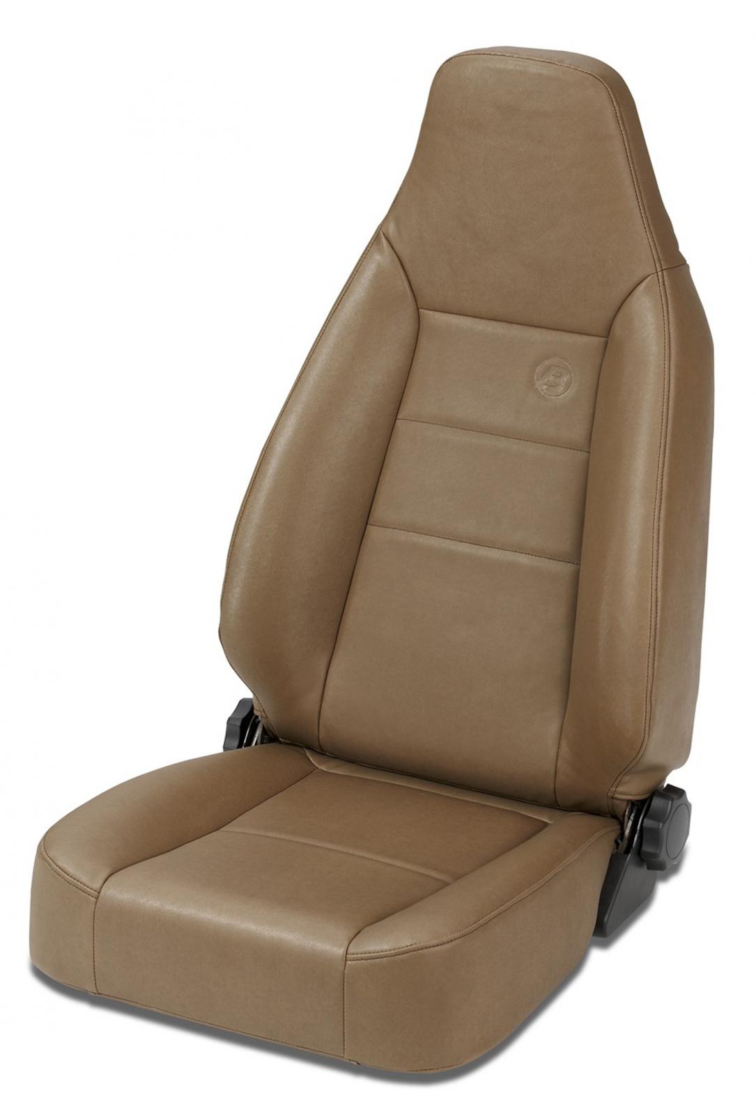 Bestop 39434-37 - Trailmax II Sport High Back Bucket Seat For Jeep 1976-1986 CJ7 All Vinyl Spice Bestop 39434-37 - Trailmax II Sport High Back Bucket Seat For Jeep 1976-1986 CJ7 All Vinyl Spice