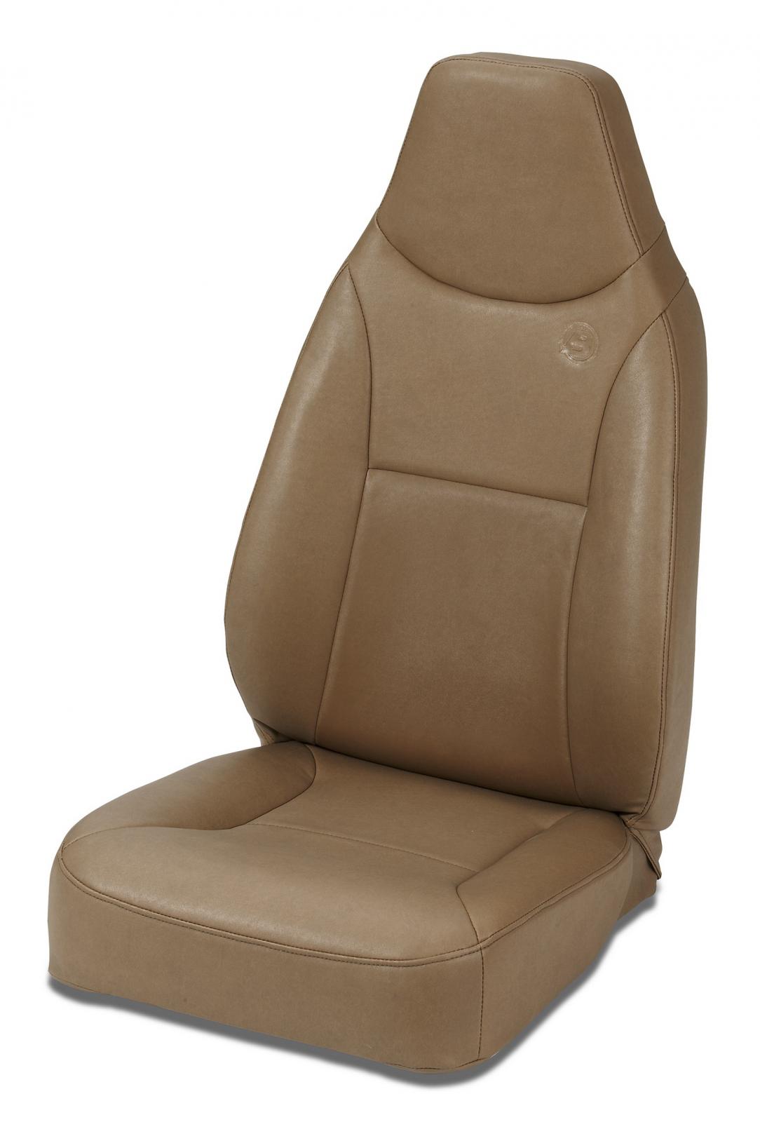 Bestop 39436-37 - Jeep Bucket Seats Trailmax II Standard Front High Back Fixed Bucket Seat For Jeep 1976-1986 CJ7 All Vinyl Spice Bestop 39436-37 - Jeep Bucket Seats Trailmax II Standard Front High Back Fixed Bucket Seat For Jeep 1976-1986 CJ7 All Vinyl Spice