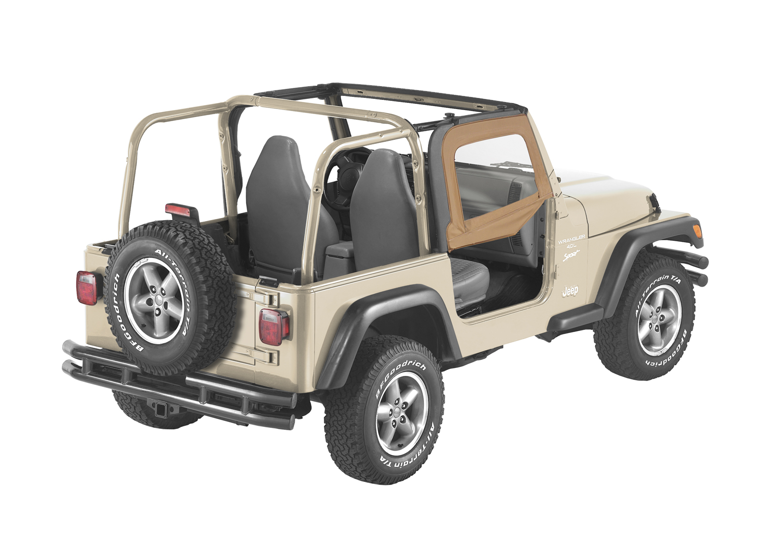 Bestop 51790-37 - Half Doors Jeep 1997-2006 Wrangler TJ Spice