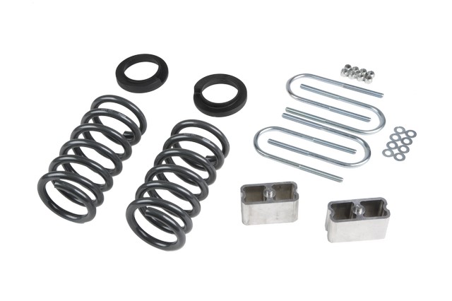 Belltech 630 - LOWERING KITS  Front And Rear Complete Kit W/O Shocks 1982-2004 Chevrolet S10/S15 Pickup 4&6 cyl. (Std Cab) 83-97 Chevrolet Blazer/Jimmy 4&6 cyl. 2 in. or 3 in. F/3 in. R drop W/O Shocks