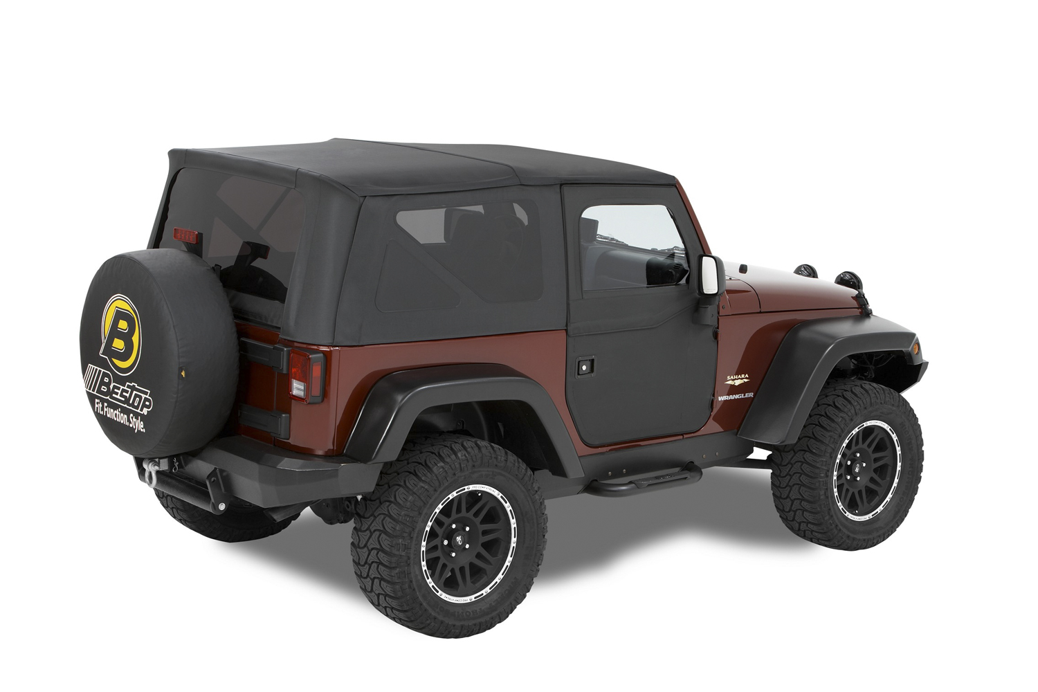 Bestop 51798-35 - Jeep Doors Full 2-Piece Fabric Doors For Jeep 2007-2018 Wrangler JK Clear Vinyl Front Black Diamond Fabric Pair Bestop 51798-35 - Jeep Doors Full 2-Piece Fabric Doors For Jeep 2007-2018 Wrangler JK Clear Vinyl Front Black Diamond Fabric Pair
