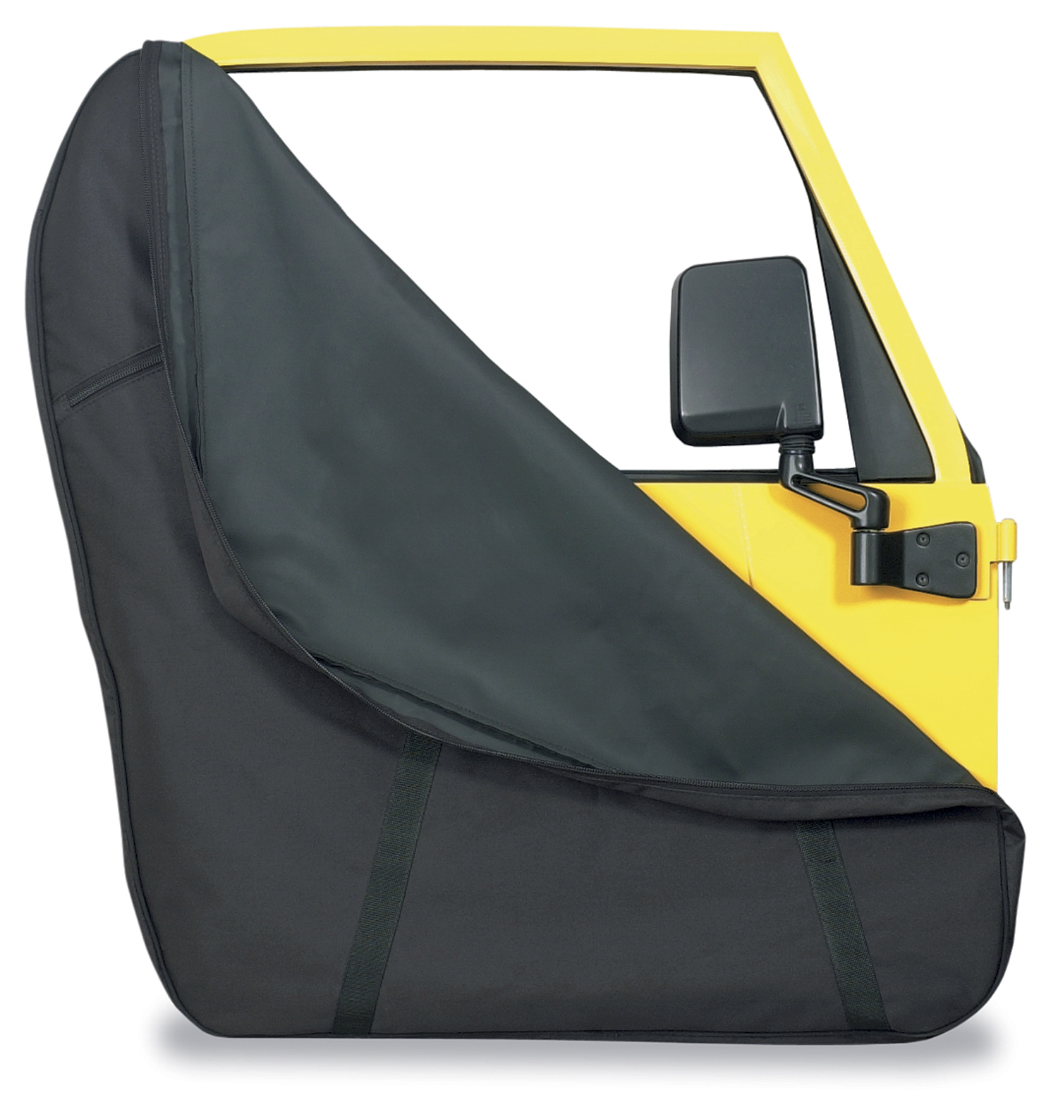 Bestop 51666-01 - Door Jackets For Jeep 1976-1986 CJ7 Full Steel Doors Black