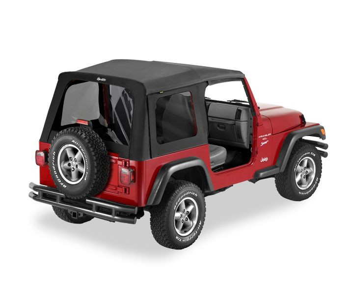 Bestop 55629-35 - Jeep Supertop Classic Replacement Skin For Jeep 1997-2006 Wrangler TJ Tinted Black Diamond Bestop 55629-35 - Jeep Supertop Classic Replacement Skin For Jeep 1997-2006 Wrangler TJ Tinted Black Diamond