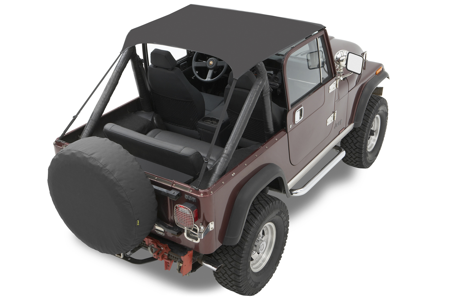 Bestop 52505-01 - Jeep CJ5 Bikini Top Traditional Bikini Top For Jeep 1955-1975 CJ5 Black Crush Bestop 52505-01 - Jeep CJ5 Bikini Top Traditional Bikini Top For Jeep 1955-1975 CJ5 Black Crush