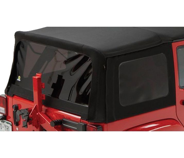 Bestop 58443-17 - Window Replacement Set For Jeep 2007-2018 Wrangler JK 4 Door Fits Supertop 54823 or Replace-A-Top 79847 Black Premium Twill Bestop 58443-17 - Window Replacement Set For Jeep 2007-2018 Wrangler JK 4 Door Fits Supertop 54823 or Replace-A-Top 79847 Black Premium Twill