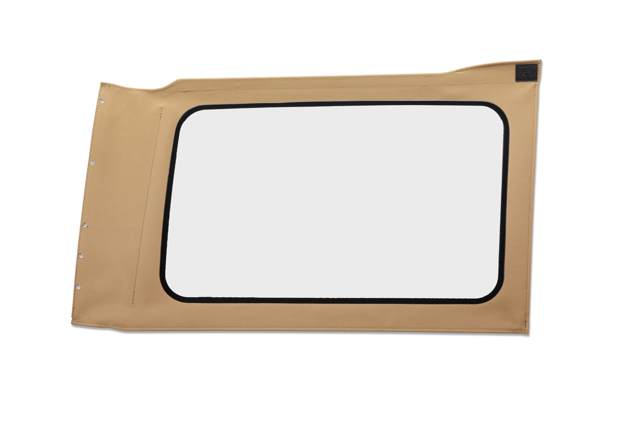Bestop 58300-71 - Replacement Windows forJeep Soft Top OE JL Replacement Jeep Windows For Jeep 2018-Current Wrangler JL 4 Door Quarter Right Hand 4 Door Clear Tan Twill Bestop 58300-71 - Replacement Windows forJeep Soft Top OE JL Replacement Jeep Windows For Jeep 2018-Current Wrangler JL 4 Door Quarter Right Hand 4 Door Clear Tan Twill