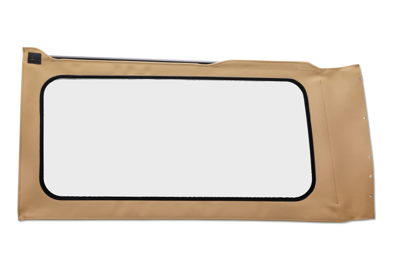 Bestop 58305-71 - Replacement Windows forJeep Soft Top OE JL Replacement Jeep Windows For Jeep 2018-Current Wrangler JL 2 Door Quarter Left Hand 2 Door Clear Tan Twill Bestop 58305-71 - Replacement Windows forJeep Soft Top OE JL Replacement Jeep Windows For Jeep 2018-Current Wrangler JL 2 Door Quarter Left Hand 2 Door Clear Tan Twill