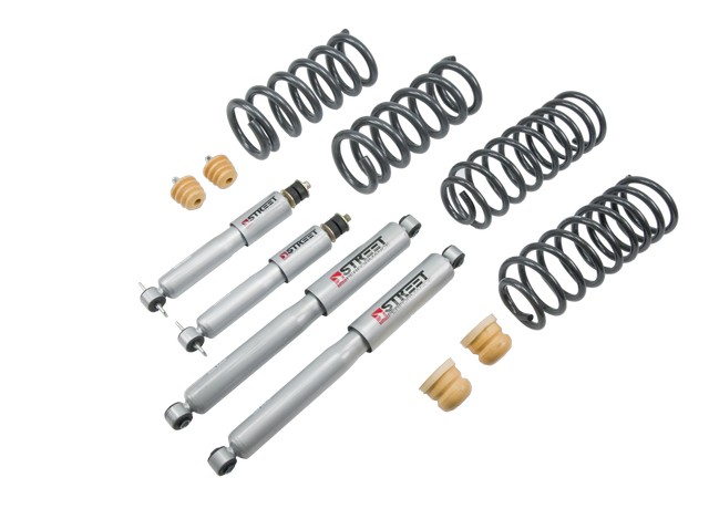 Belltech 964SP - LOWERING KITS  Front And Rear Complete Kit W/ Street Performance Shocks 2009-2018 Dodge Ram 1500 (Std Cab) 2 in. F/4 in. R drop W/ Street Performance Shocks