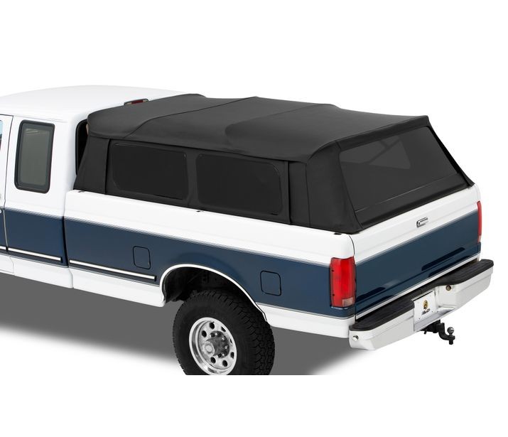 Bestop 76309-35 - Supertop Truck Bed Cap For Ford 2004-2020 F-150 5.5 Foot Bed Black Diamond Fabric Bestop 76309-35 - Supertop Truck Bed Cap For Ford 2004-2020 F-150 5.5 Foot Bed Black Diamond Fabric