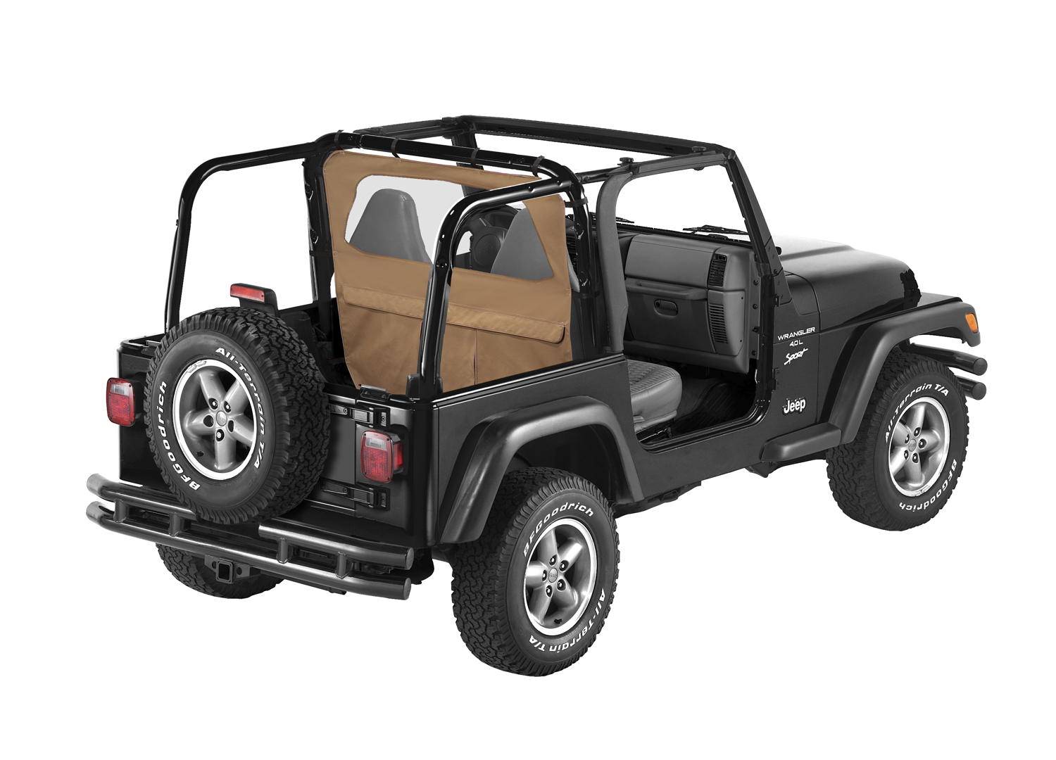 Bestop 80030-37 - Standard Windjammer For Jeep 1997-2002 Wrangler TJ Spice