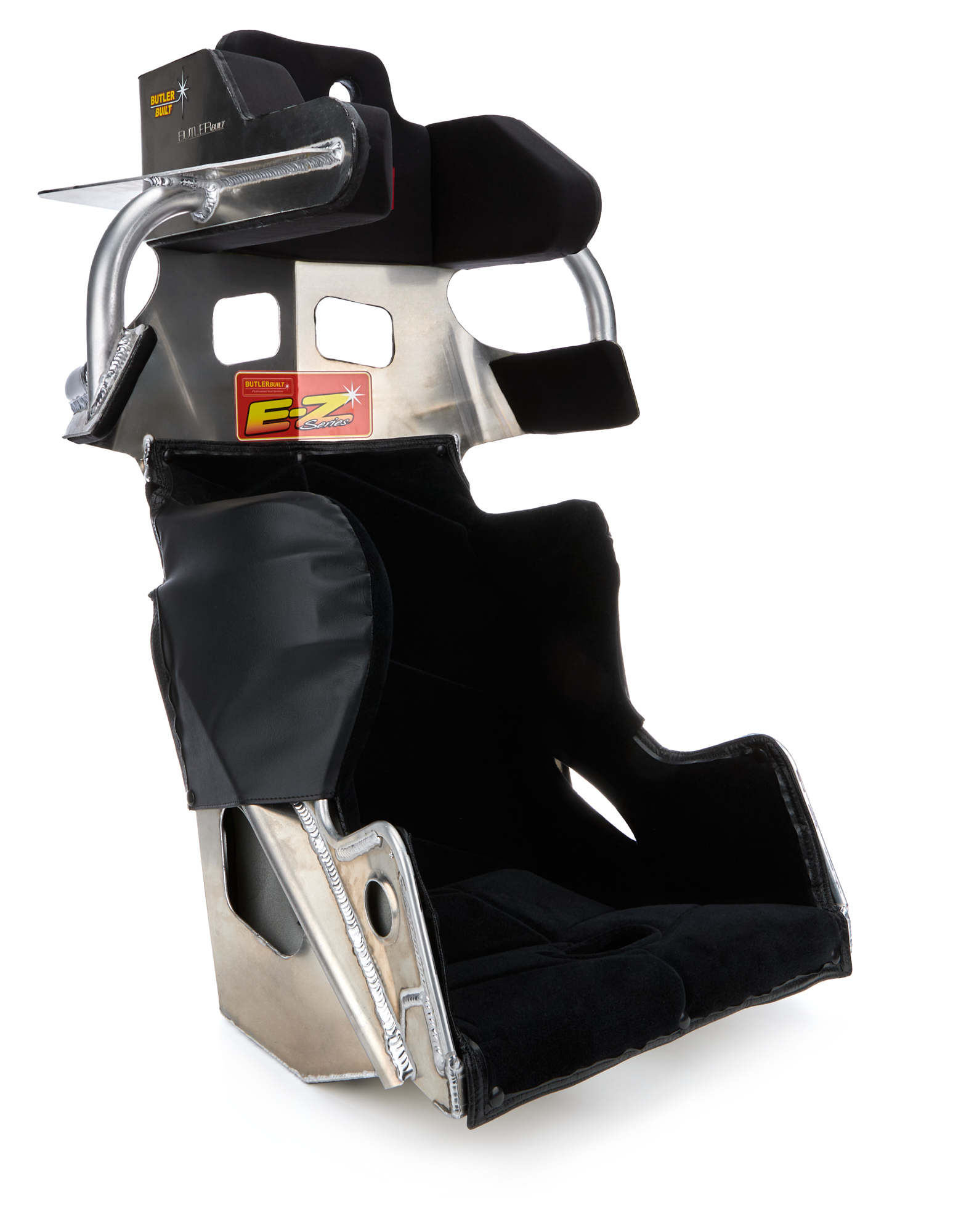 Butlerbuilt BBP-15411-4001-4703 - Seat EZ II NE Mod 15-1/2in 15deg Blk Cvr