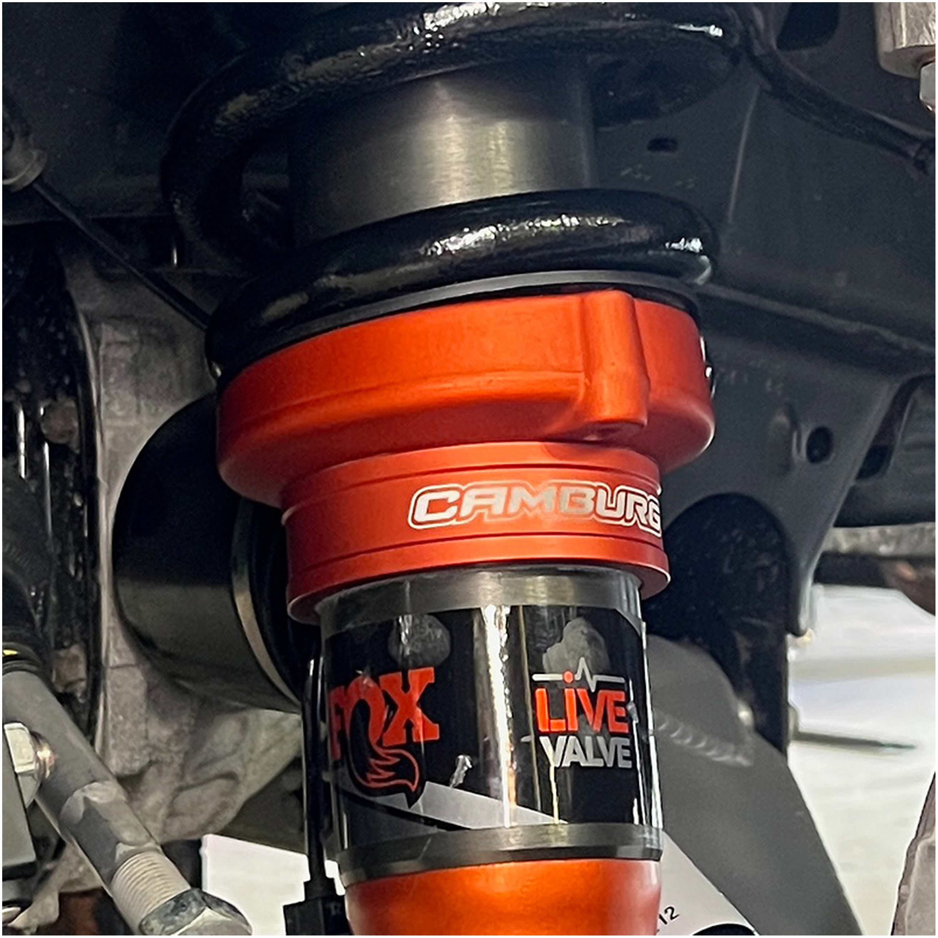 Camburg CAM-110265-ORG - Ford Raptor 21-23 1in Front Spring Preload Spacer Kit (Fox Orange) Camburg CAM-110265-ORG - Ford Raptor 21-23 1in Front Spring Preload Spacer Kit (Fox Orange)