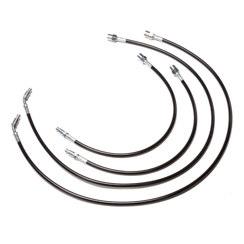 Chase Bays CB-E30-FW - 82-91 BMW 3-Series E30 Caliper Brake Lines - Front & Rear Lines