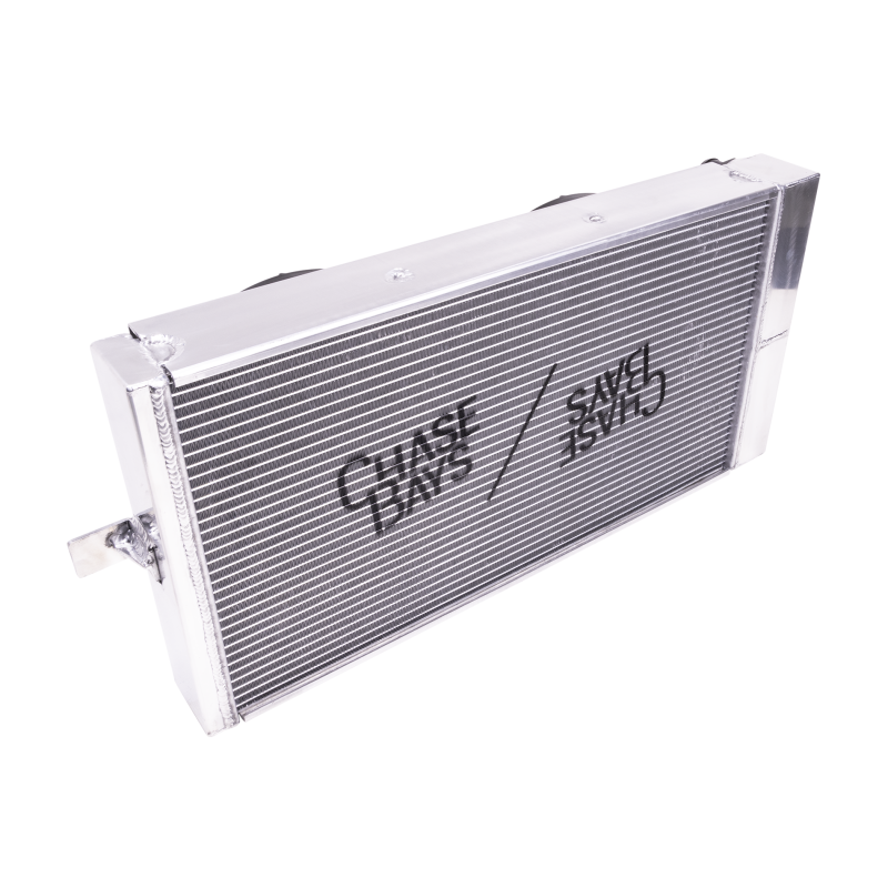 Chase Bays CB-14RAD-150-11UFAN - Nissan 240SX S13/S14/S15 OE Style 1.5in Tucked Aluminum Radiator w/2 12in Ultra Fans