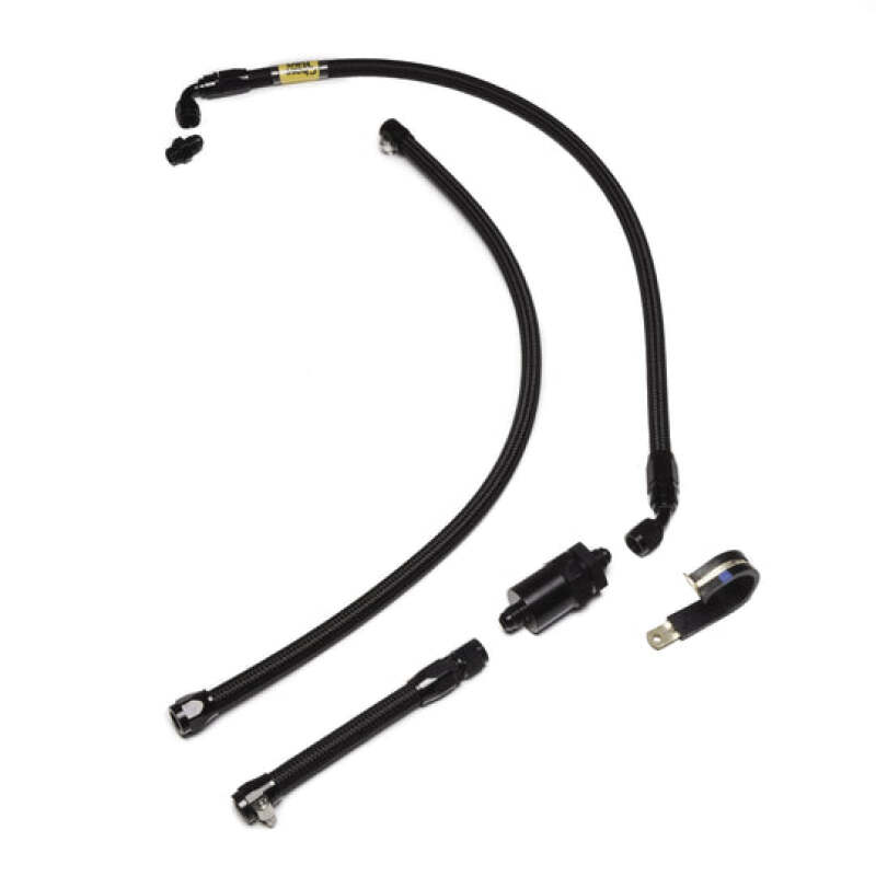 Chase Bays CB-N-RB-FPREZ - Nissan 240SX S13/S14/S15 w/RB25DET/RB26DETT (w/Stock Rail & 3 Port FPR) Fuel Line Kit