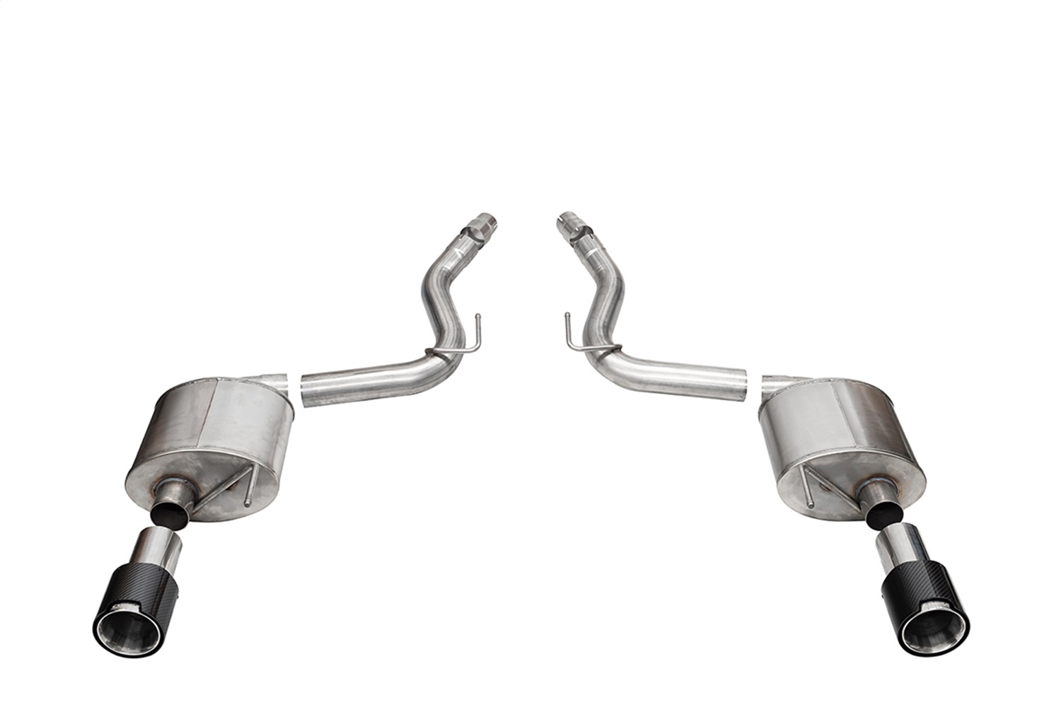 Corsa Performance 21257CF - Touring Axle-Back Exhaust System