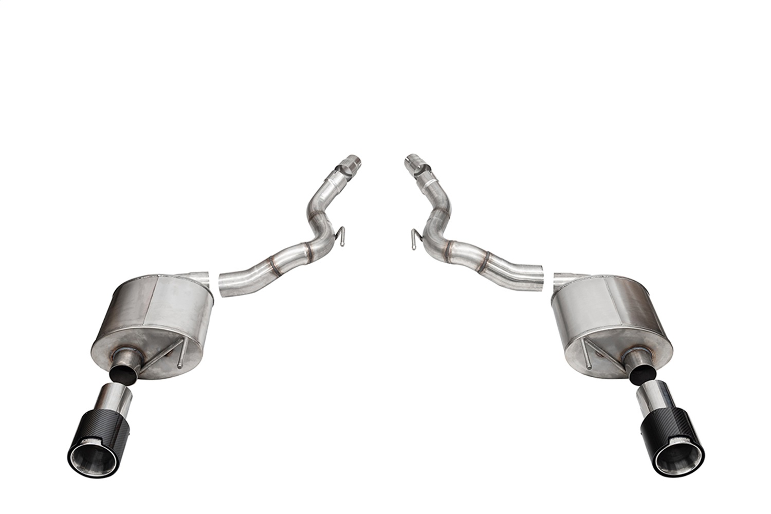 Corsa Performance 21277CF - Touring Axle-Back Exhaust System