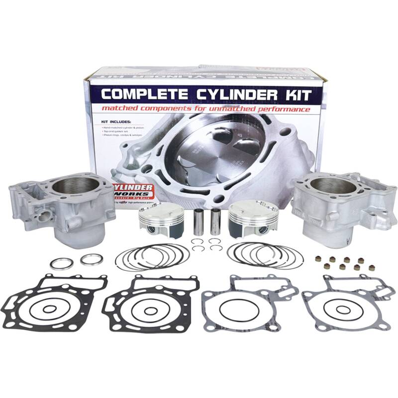 Cylinder Works 30007-K04HC - Cyl Works 15-21 Kawasaki KVF 750 Brute Force 4x4i 750cc STD Bore High Comp Cyl Kit 12.1:1 Comp Cylinder Works 30007-K04HC - Cyl Works 15-21 Kawasaki KVF 750 Brute Force 4x4i 750cc STD Bore High Comp Cyl Kit 12.1:1 Comp
