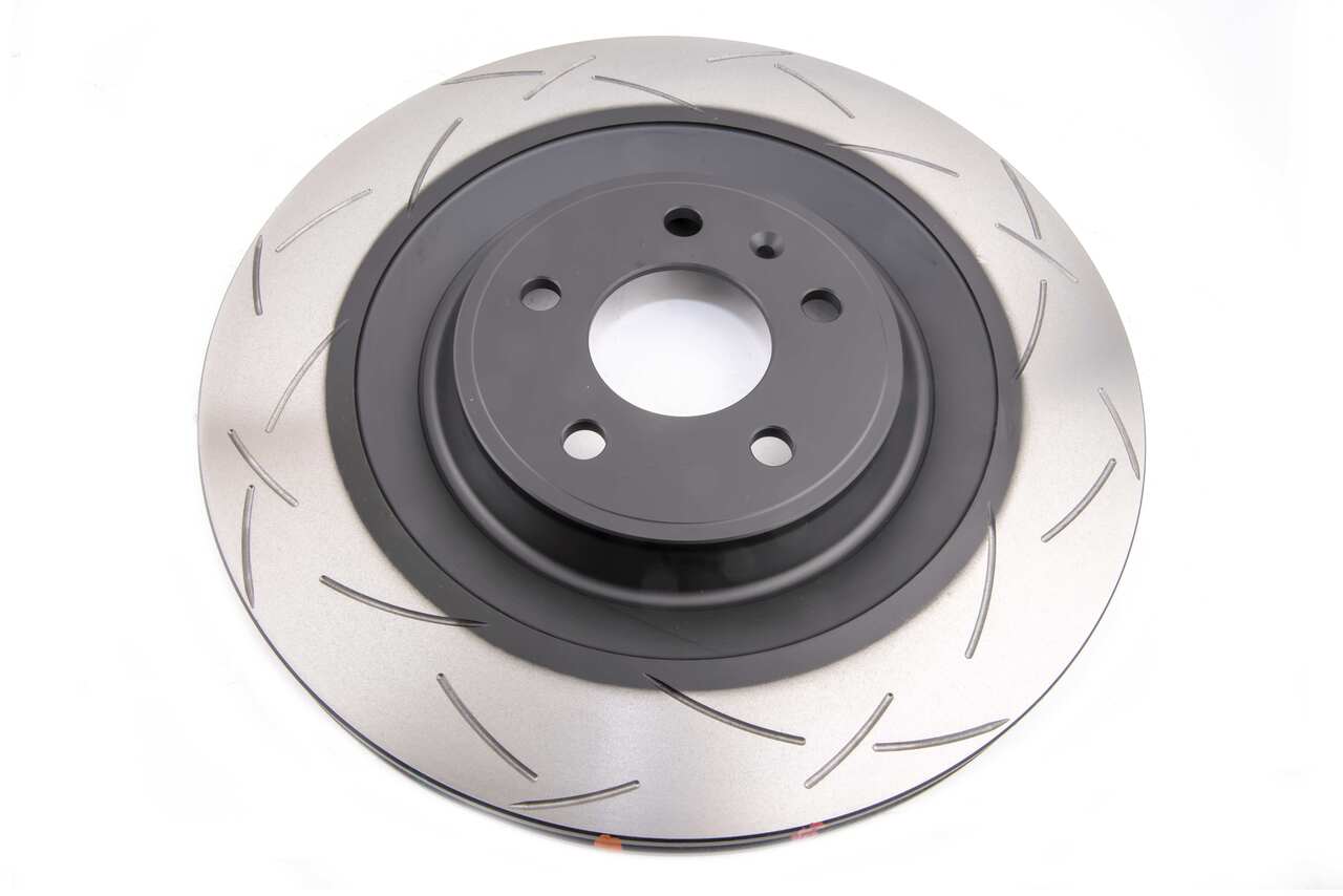 DBA DBA42599S - 15-19 Porsche Macan Turbo (w/360mm Front Rotor) Turbocharged Rear 4000 Series Slotted Rotor