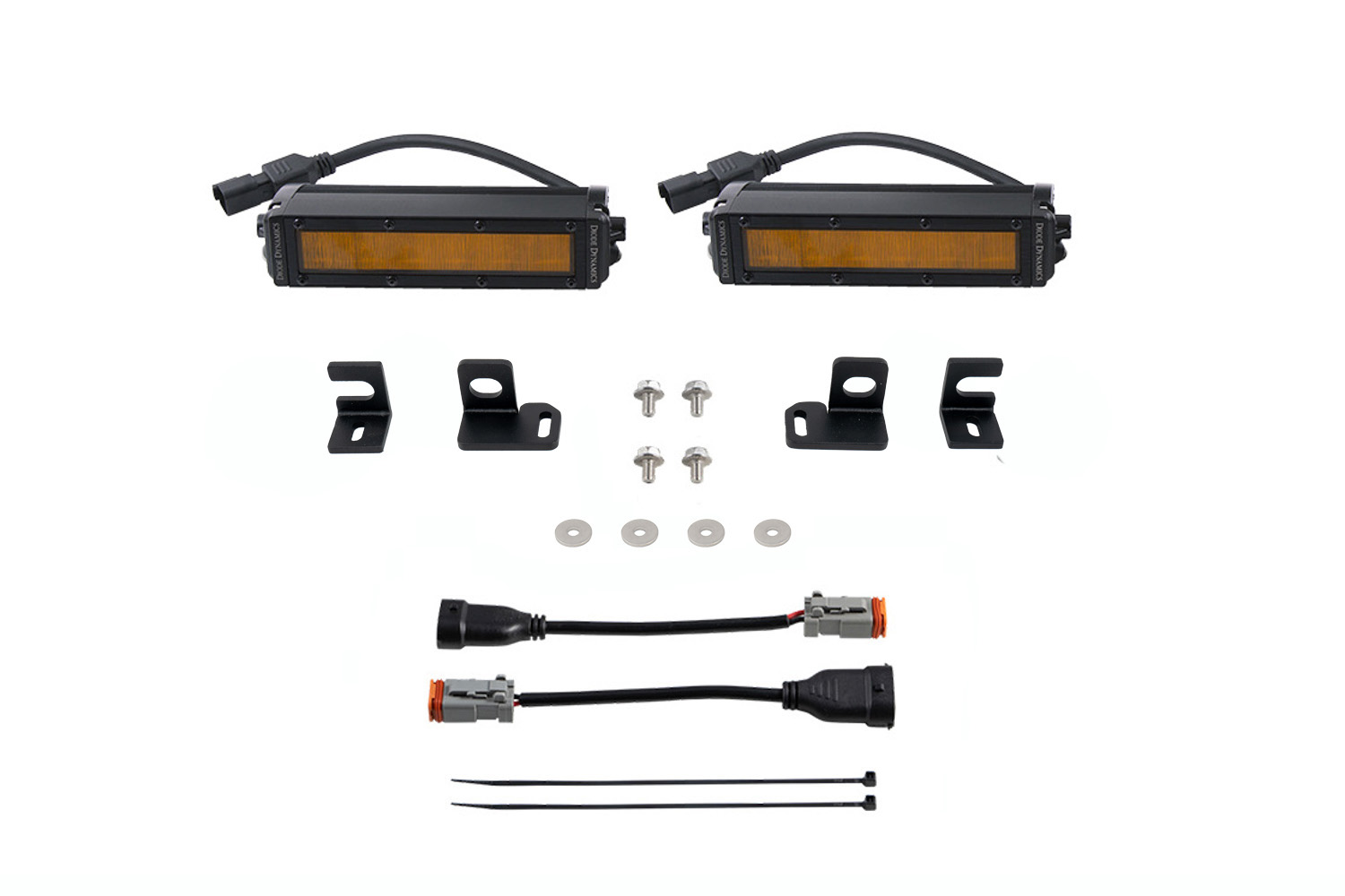 Diode Dynamics DD7932 - SS6 LED Fog Light Kit for 2024-Present Toyota Tacoma, Amber Wide Diode Dynamics DD7932 - SS6 LED Fog Light Kit for 2024-Present Toyota Tacoma, Amber Wide