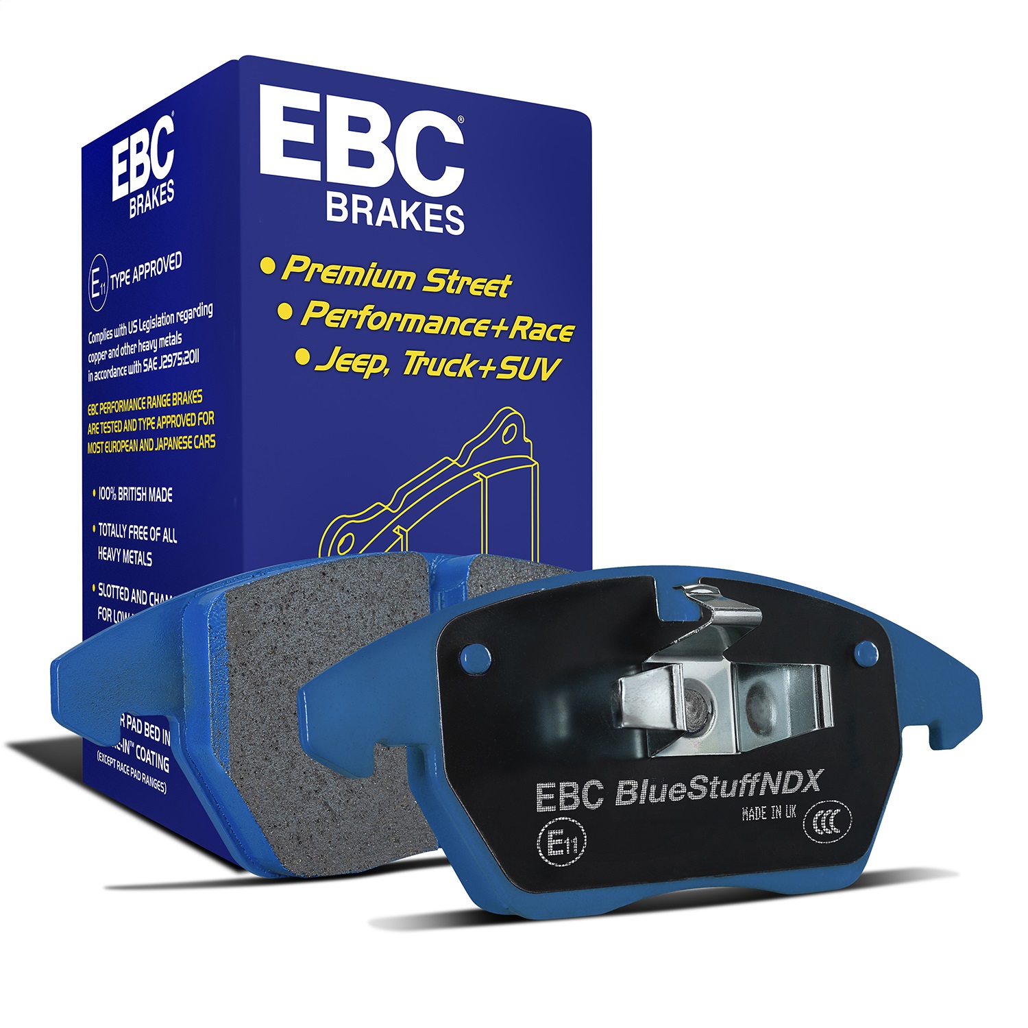 EBC DP52423NDX - 2020+ Mercedes-Benz A35 AMG / 2020+ Mercedes-Benz CLA45 AMG (C118) Bluestuff Front Brake Pads EBC DP52423NDX - 2020+ Mercedes-Benz A35 AMG / 2020+ Mercedes-Benz CLA45 AMG (C118) Bluestuff Front Brake Pads