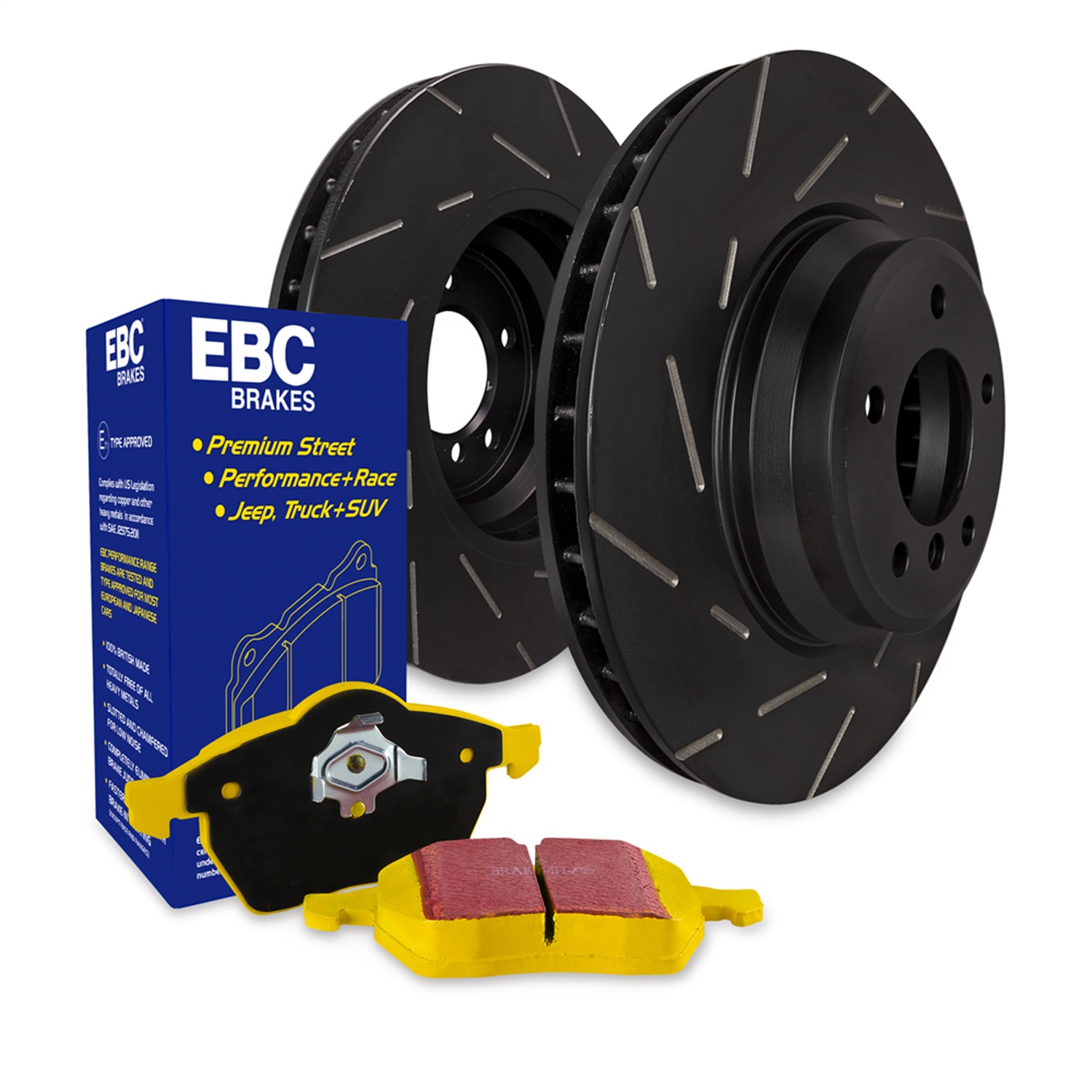 EBC S9KR1703 - S9 Brake Pad and Rotor Kit