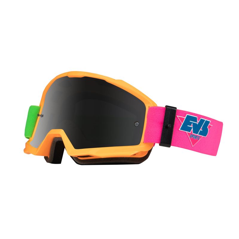 EVS GO-RETRO - Origin Goggle - Orange/Green/Pink
