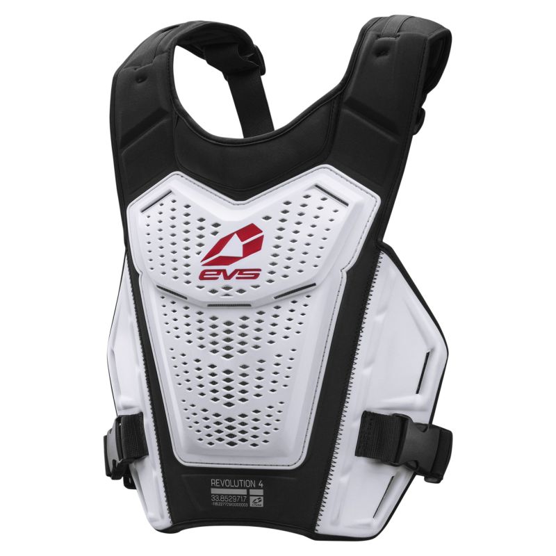 EVS RV4-W-L/XL - Revo 4 Roost Deflector White - Large/XL
