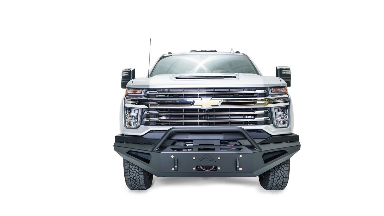 Fab Fours CH20-RS4962-1 - Red Steel Front Bumper Fab Fours CH20-RS4962-1 - Red Steel Front Bumper