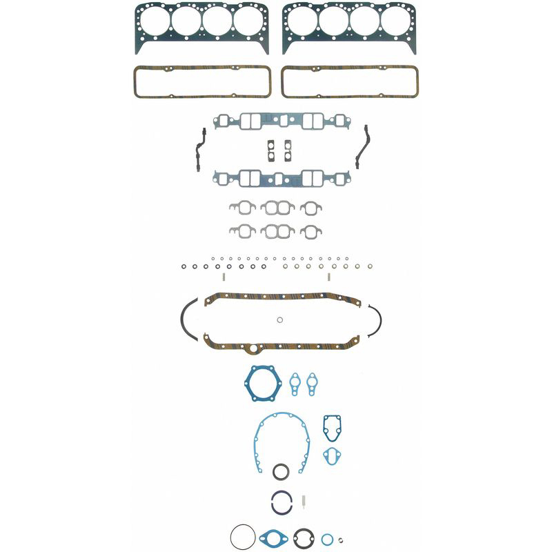 FEL-PRO 260-1045 - Engine Gasket Set - Full - Small Block Chevy - Kit