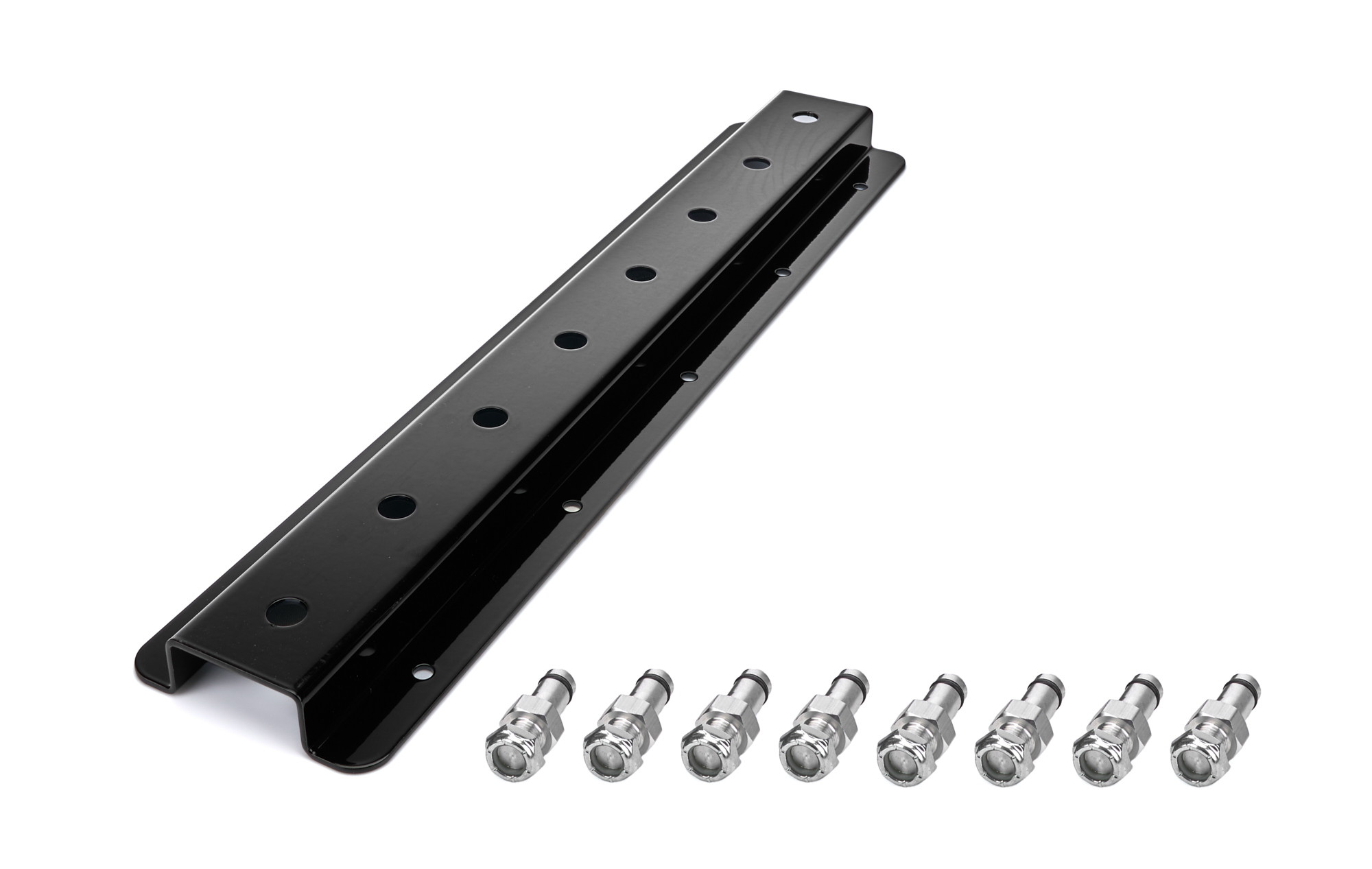 Hepfner Racing Products HRP6523S-20-BLK - Radius Rod Insert Top Mt Single Stack  20in Long