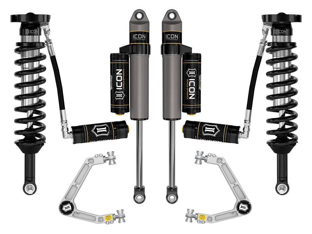 Icon K73084 - 2023+ GM Canyon/Colorado 1.75-2.5in Stage X Suspension System w/ Billet UCA