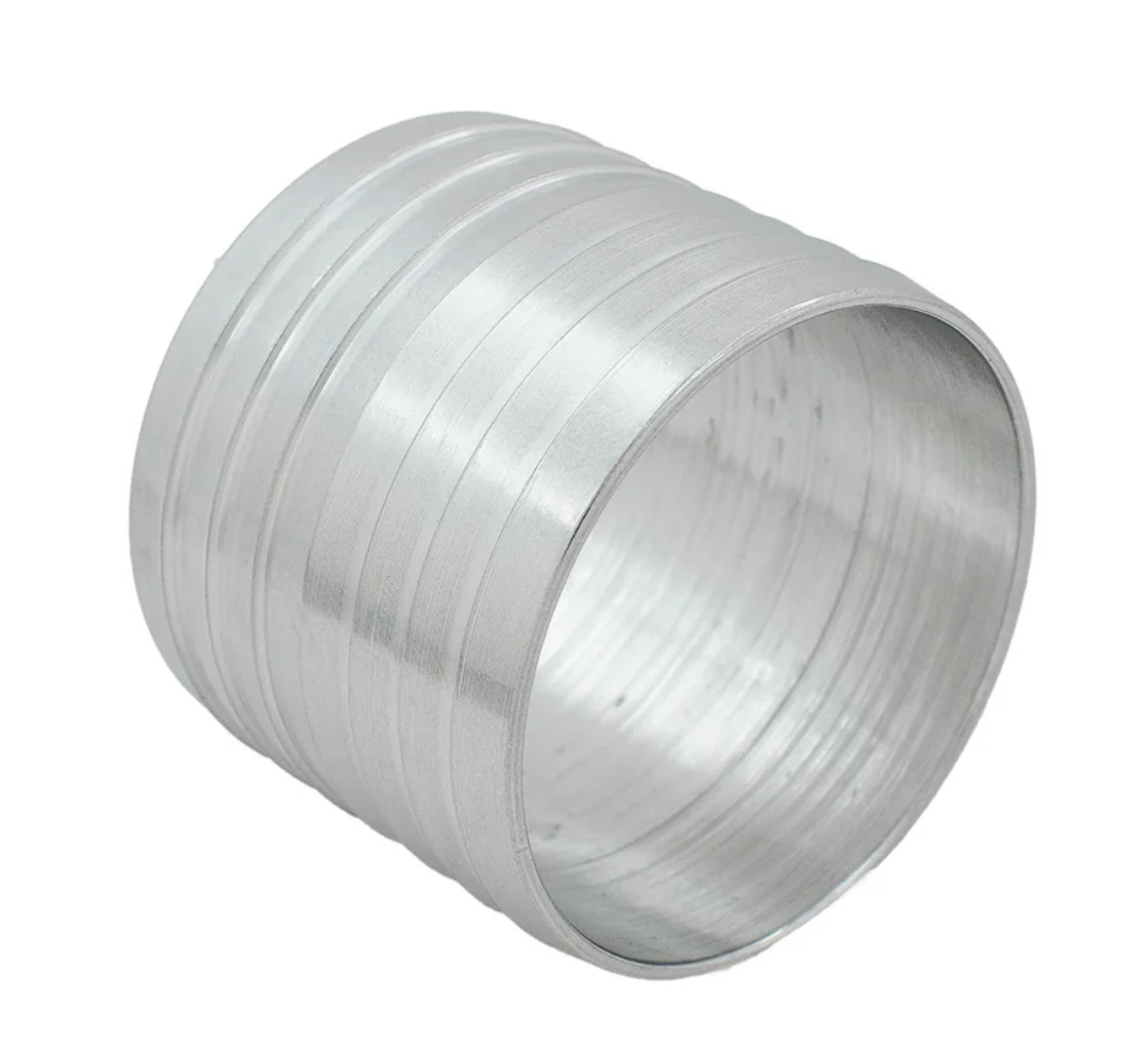 ICT Billet AN627-40A - 2.5in Hose Barb Coupler