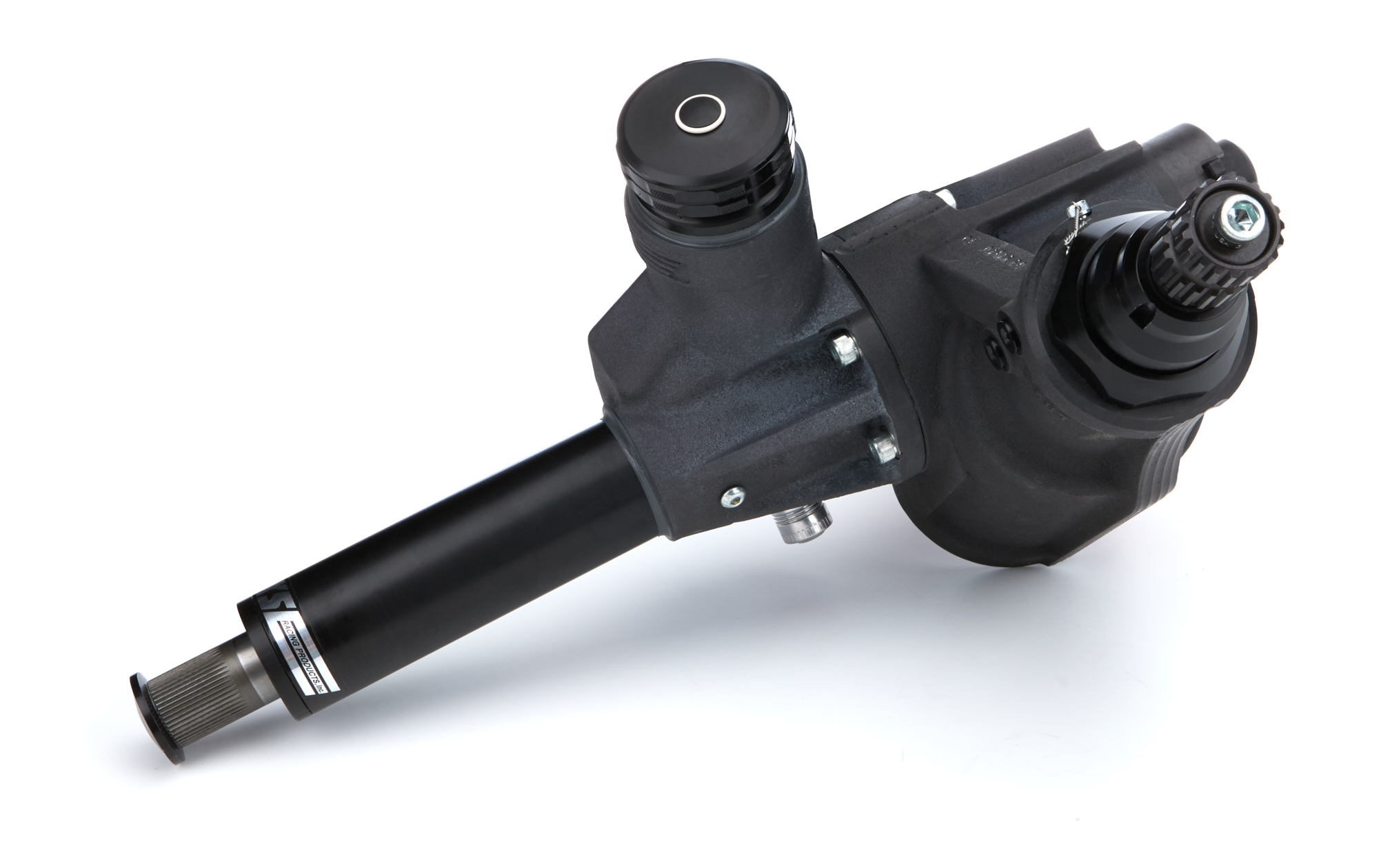 K.S.E. Racing KSGEN2L-3460B - Dirt Midget Steering Box Black 40in Servo Valve K.S.E. Racing KSGEN2L-3460B - Dirt Midget Steering Box Black 40in Servo Valve