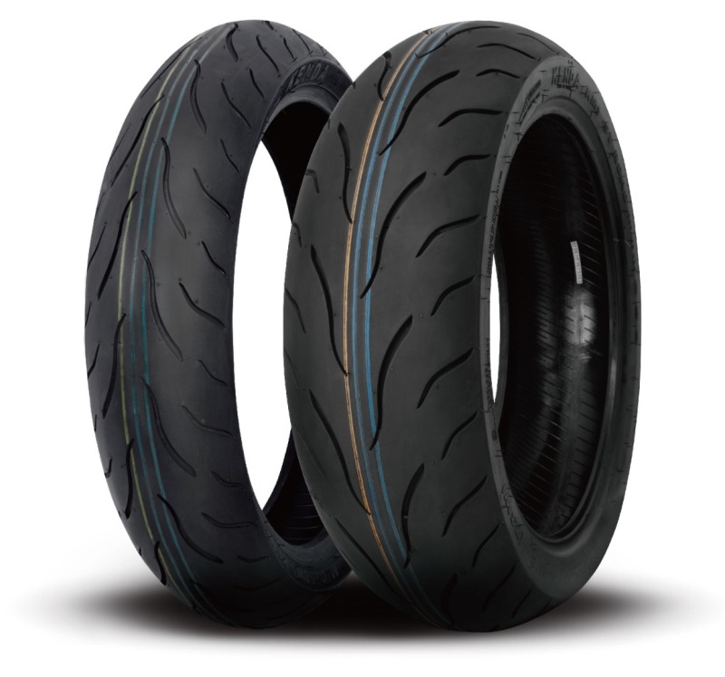 Kenda 040015517B1 - KM1 Sport Touring Radial Rear Tire - 180/55ZR17 73W TL 143G2064