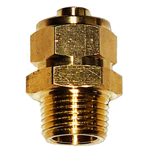 Kleinn Air Horns 51238L - Kleinn 1/2In OD Tubing 3/8In M NPT Elbow Compression Fitting