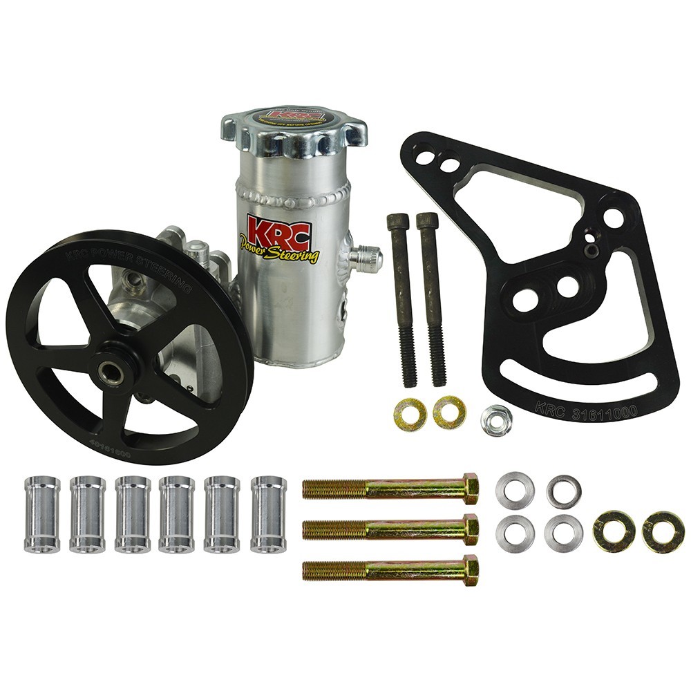 KRC Power Steering ESP 18610111 - Power Steering Kit SBF 302 w/6in V-Belt Pulley KRC Power Steering ESP 18610111 - Power Steering Kit SBF 302 w/6in V-Belt Pulley