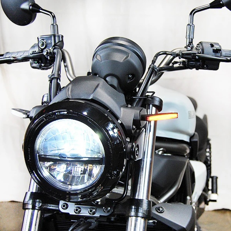 New Rage Cycles 450-FB - New Rage 2024+ Kawasaki Eliminator 450 Front Turn Signals New Rage Cycles 450-FB - New Rage 2024+ Kawasaki Eliminator 450 Front Turn Signals