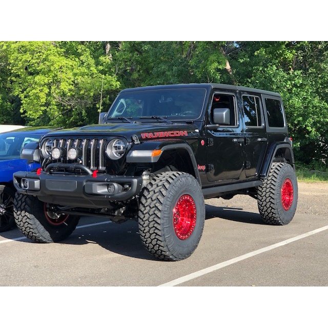 OffRoadOnly AK-ARJL18COMBO - Jeep JL Air Suspension System Combo For 18-Up Wrangler 3.6L Includes York On Board Air and Sway Bar AiROCK