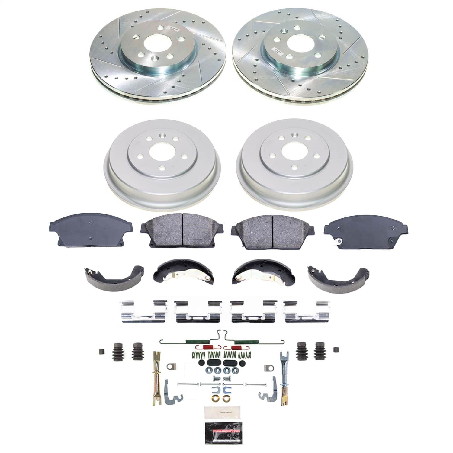 PowerStop K15490DK - Power Stop 15-17 Chevrolet Trax Front and Rear Z23 Evolution Brake Kit PowerStop K15490DK - Power Stop 15-17 Chevrolet Trax Front and Rear Z23 Evolution Brake Kit